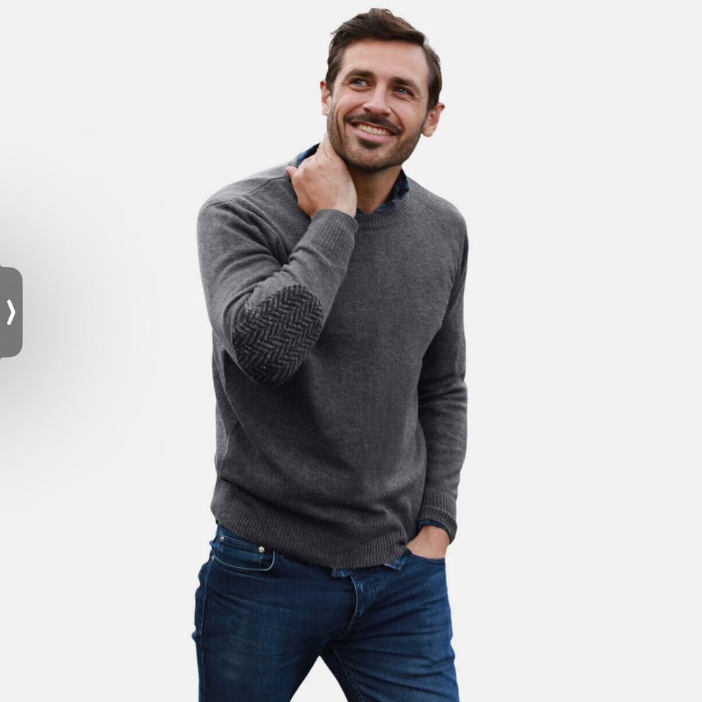 New Jack Spade sweater with elbow patches